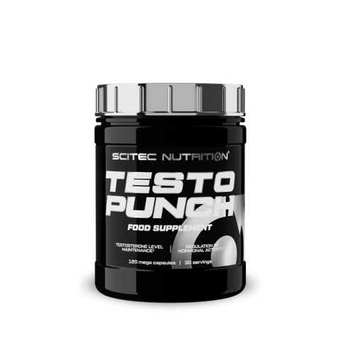 SCITEC Testo Punch -120 kapsúl