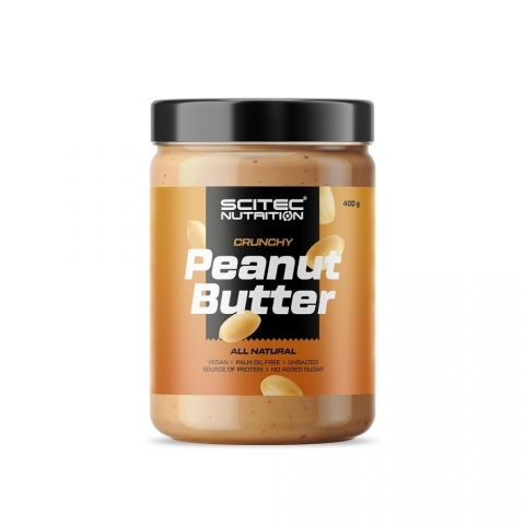 Scitec 100% Peanut Butter CRUNCHY 400 g
