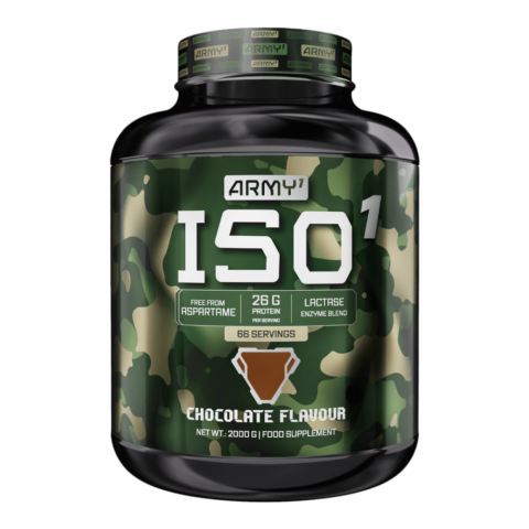 Army1 Iso 1000 g – prémiový srvátkový izolát s rýchlou vstrebateľnosťou a vysokým obsahom bielkovín