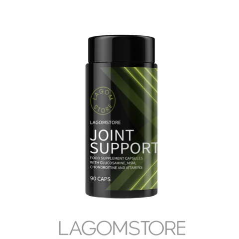 Lagomstore Joint Support 90 kapsúl Lagomstore Joint Support – prémiové kapsuly na podporu kĺbov a pohybového aparátu pre aktívny životný štýl