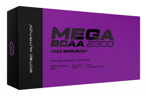 Scitec MEGA BCAA 2300 -120 kapsúl