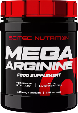 Scitec MEGA ARGININE 140 KAPSÚL