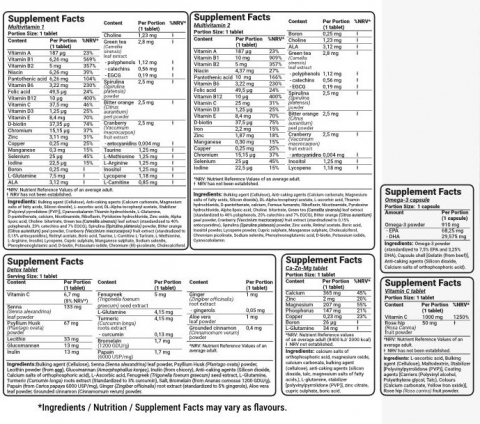 TESLA Multi Vitamin Pack 30 vrecúšok 