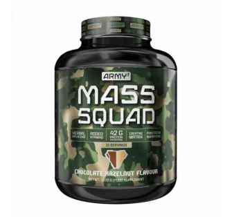 Army1 Mass Squad 4540 gr – gainer na naberanie hmotnosti a kalórií po tréningu, Lagomstore.sk