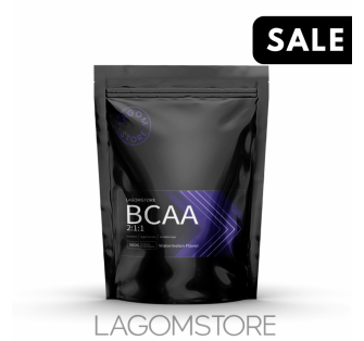 Lagomstore BCAA 2:1:1 500 g – esenciálny aminokyselinový nápoj v klasickom pomere 2:1:1 pre športovcov