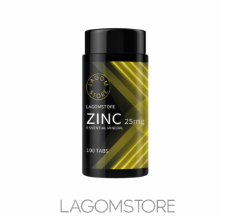 Lagomstore Zinc 25 mg – doplnok výživy s obsahom zinku na podporu imunity a zdravia pokožky